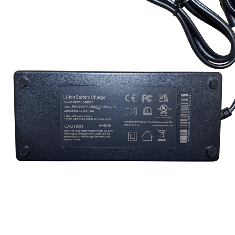 Laddare K - 54.6V 3A, 1 Pin - Bandit Pro Max / Eagle+