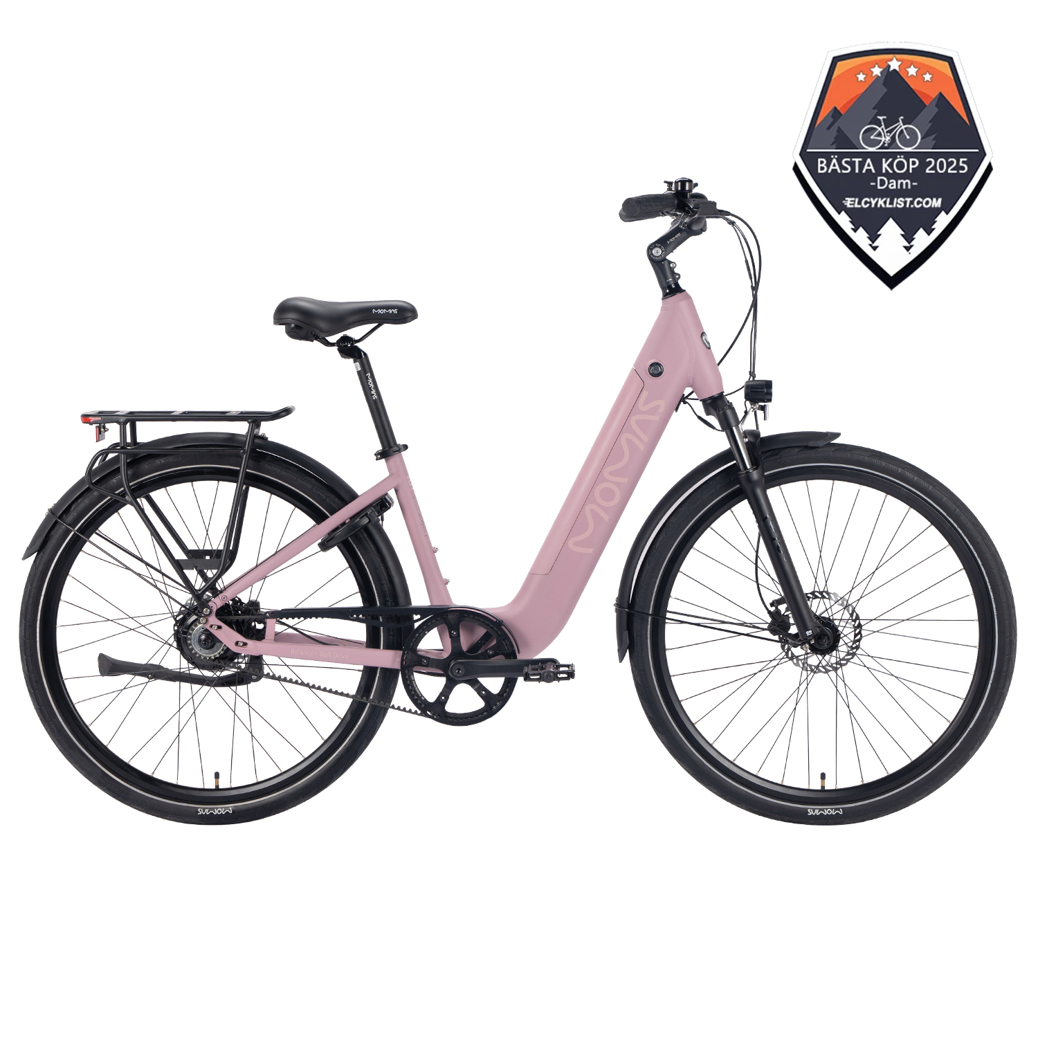 Momas Balance+ Belt drive - Rosa - S