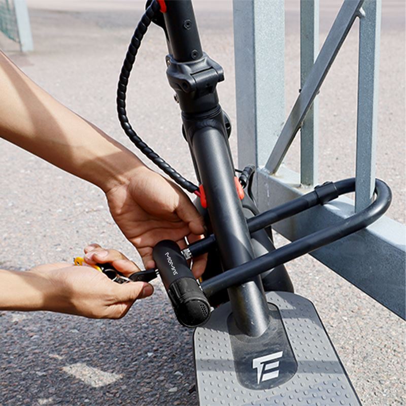 Bygellås med alarm 230mm Momas 