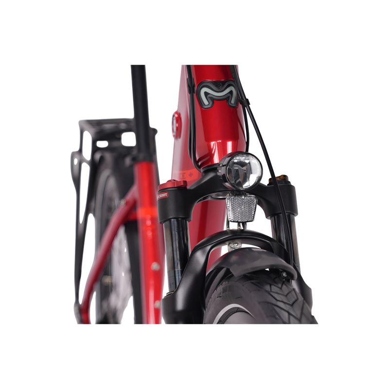 Momas Balance+ 2026 - Red - M (EN50604 battery, Digiwise display)