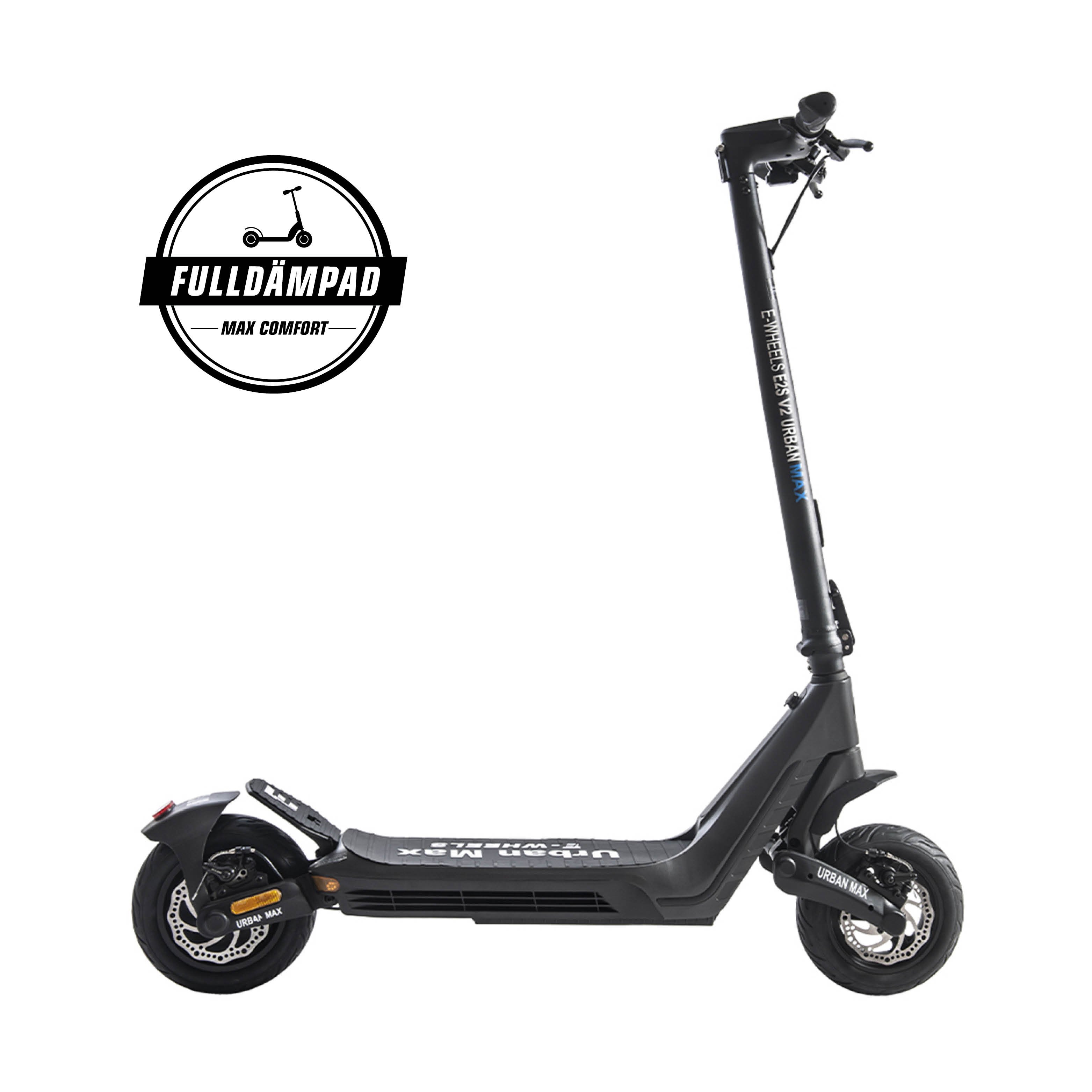 Elsparkcykel - E2S Urban Max - Luft - 20 km/h