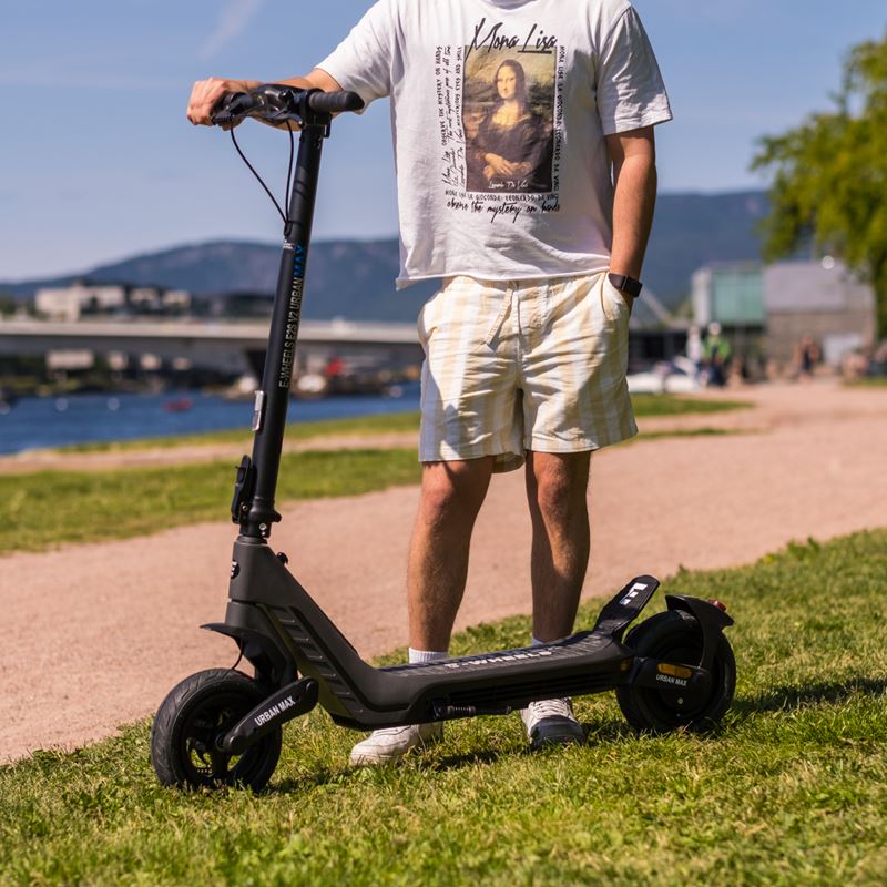 E2S Urban Max - P.fri- Grå (20 km/h)