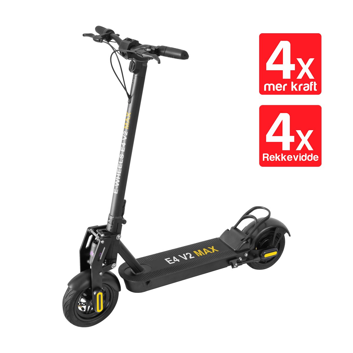 E-Wheels E4 V2 Max - Spärrad