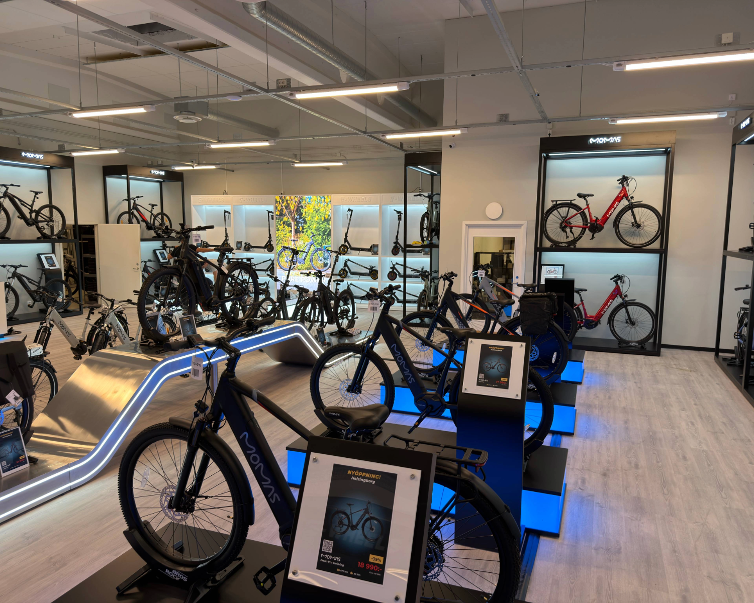 E-Wheels Helsingborg – butiksbild 1